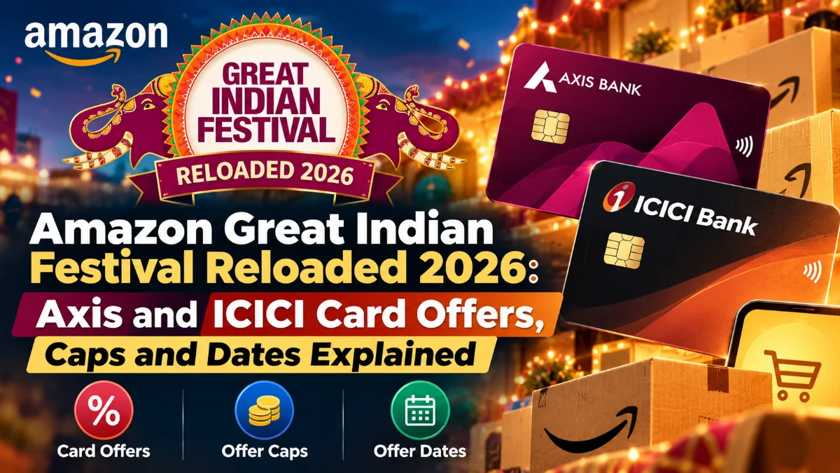 Amazon Great Indian Festival Reloaded 2026: Axis and ICICI Card Offers, Caps and Dates Explained